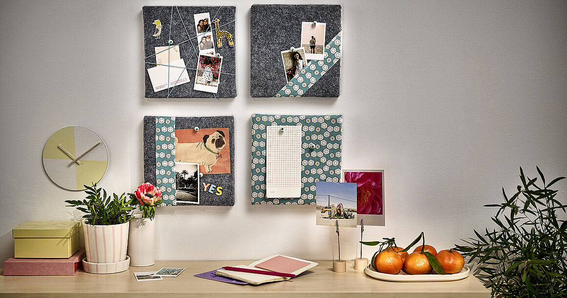 Ordnungshelfer aus Keilrahmen