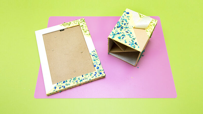 Vatertag Stiftehalter & Bild - Schritt 4