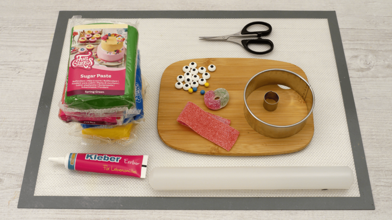 Grusel-Muffins - Material
