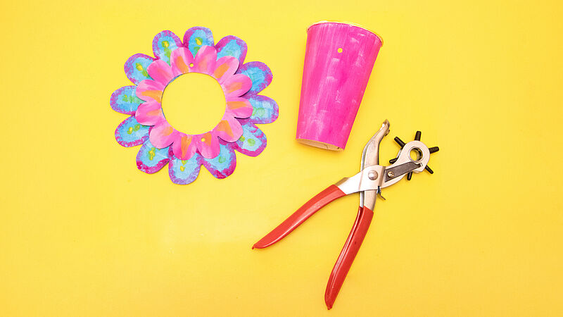 Blütenkorb - Schritt 6