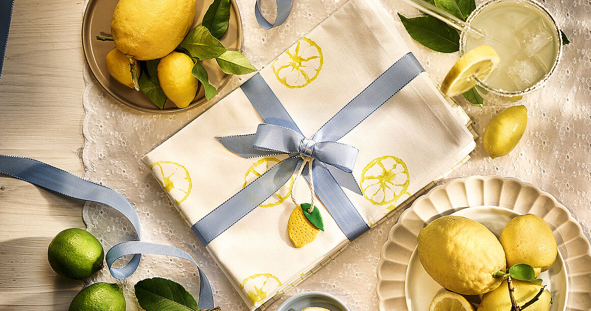 Zitronen-Tischset