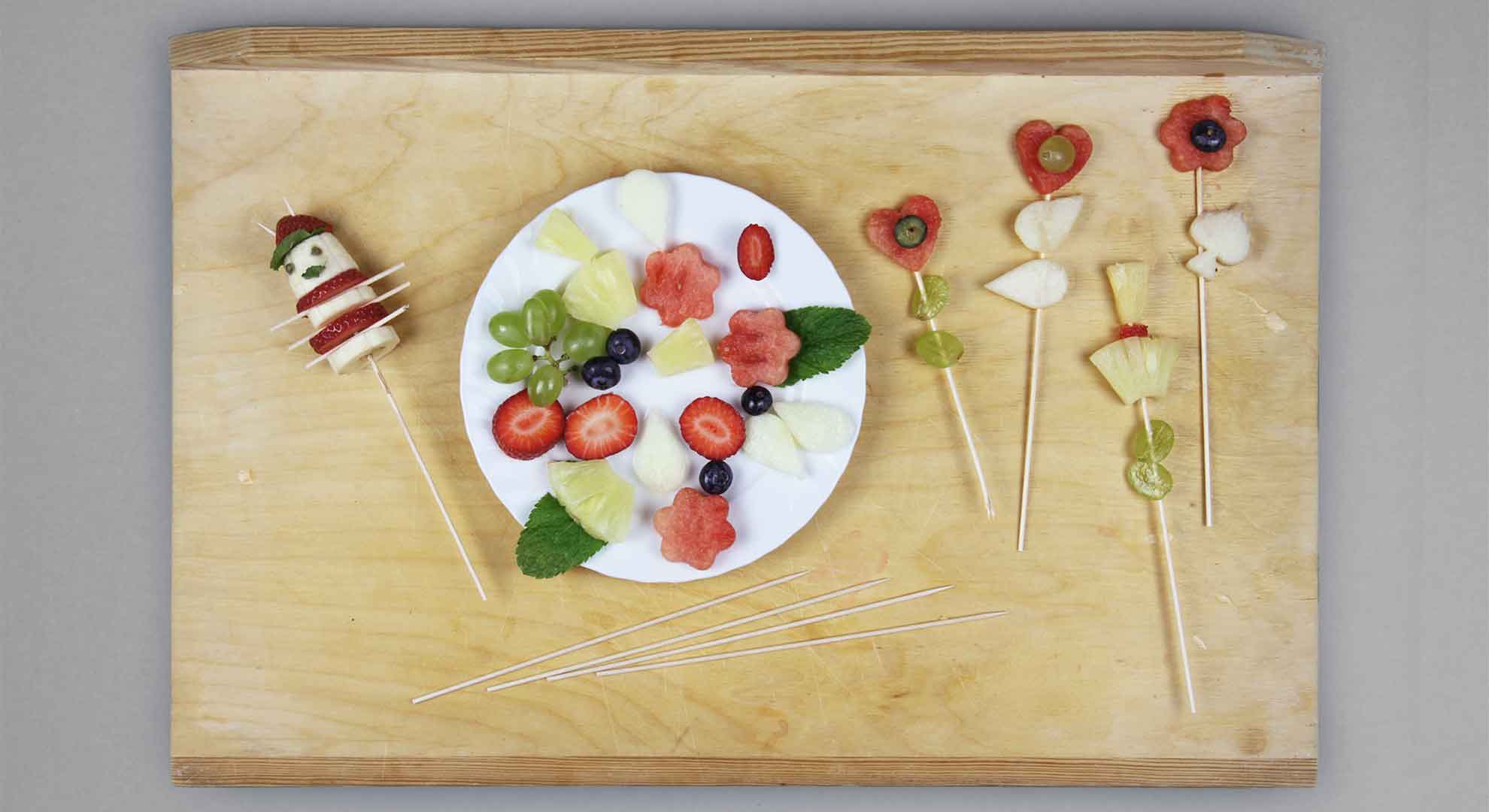 Obstsalat mal anders - Rezept