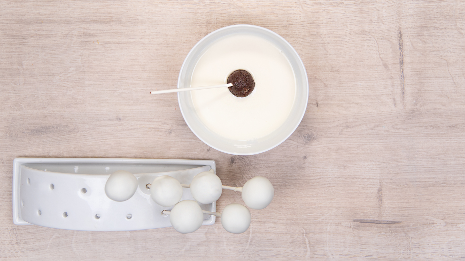 Eisbären-Cake-Pops - Schritt 3