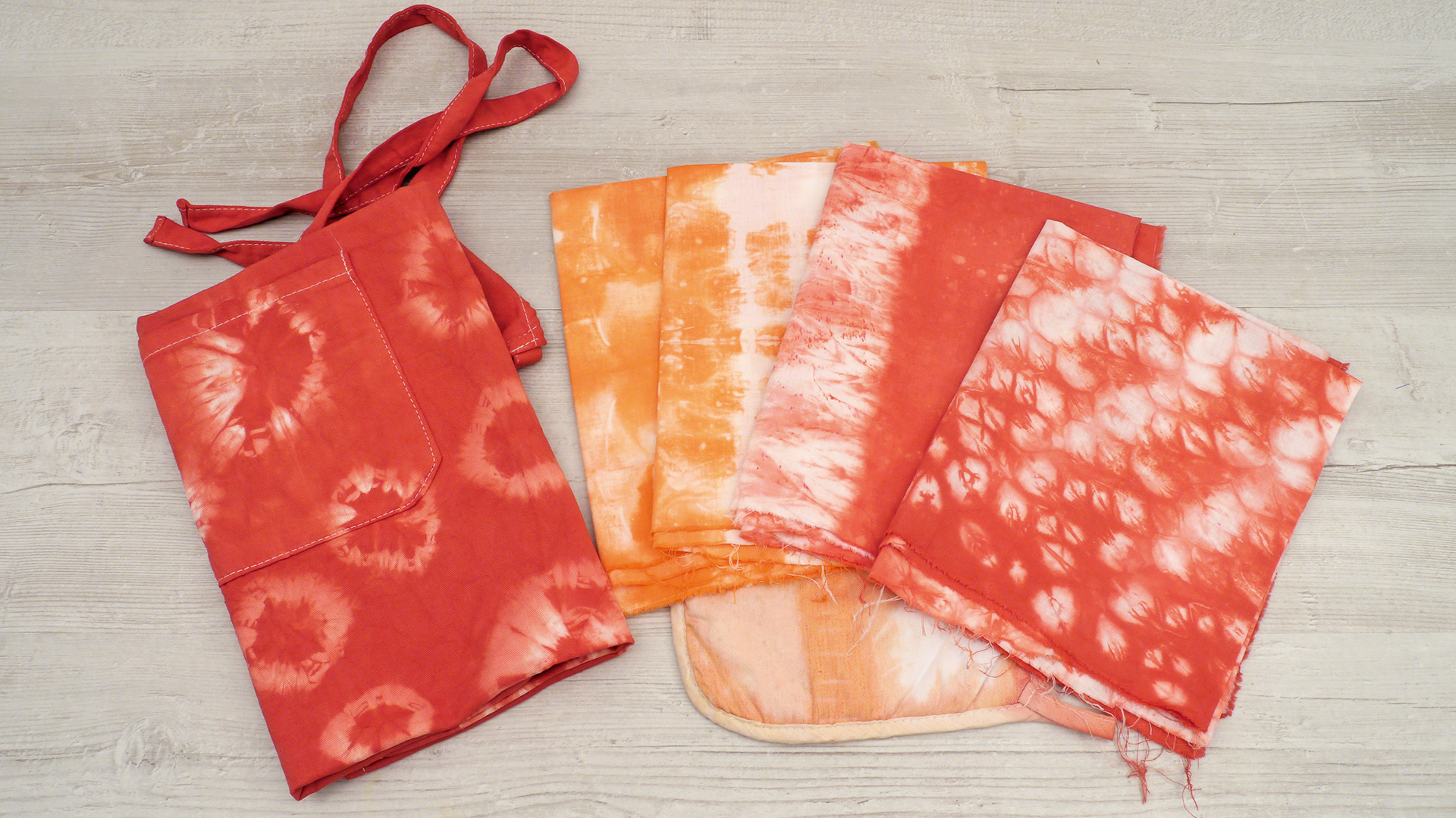 Batik Fertigstellung - Schritt 3