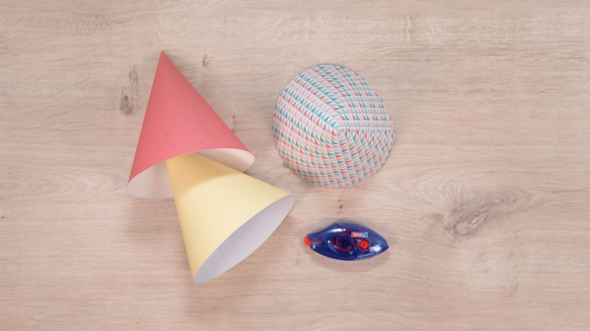 kleine Schultüte mit DIY Puzzle - Schritt 3