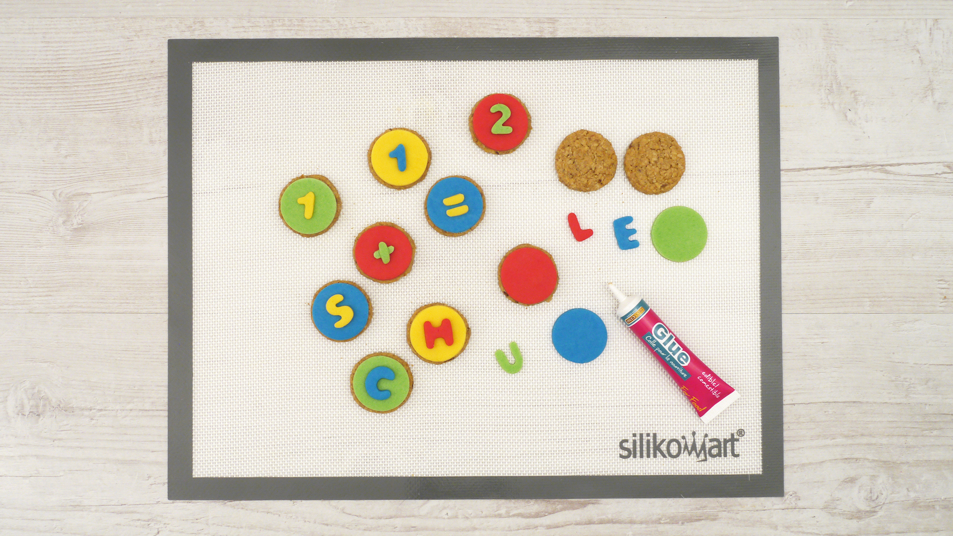 Kekse mit Buchstaben und Zahlen - Schritt 3