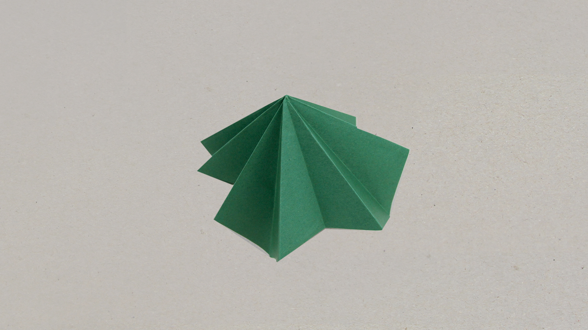 Origami-Baum - Anleitung 12