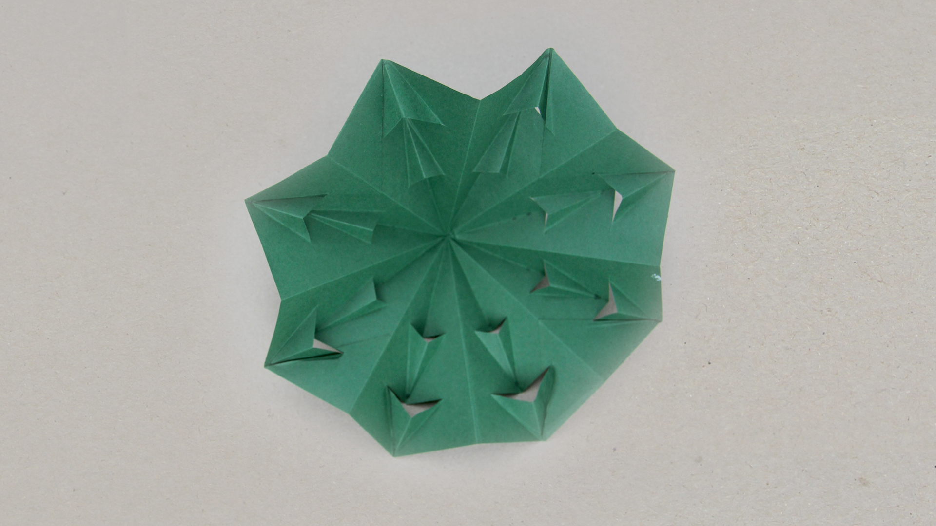 Origami-Baum - Anleitung 17