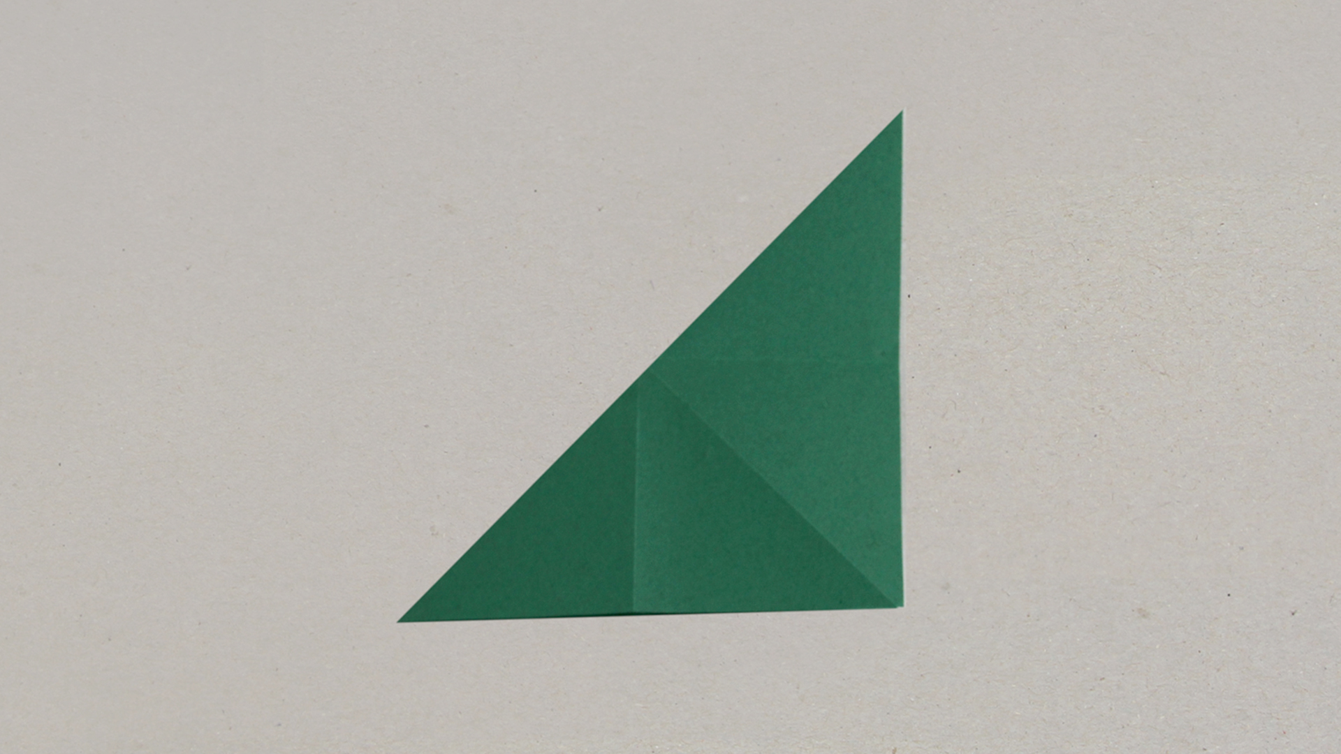 Origami-Baum - Anleitung 