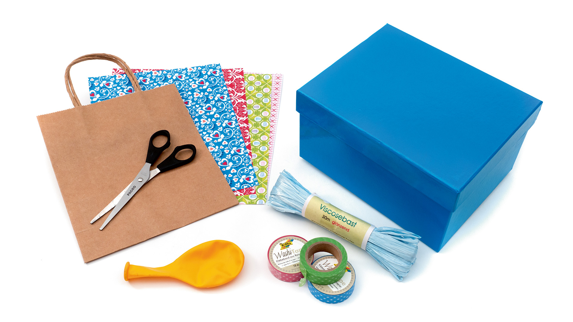 Papierboxen - Material 